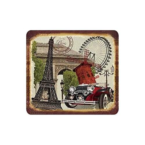 Royal Tin Sign Vintage Car Retro Motorcycle Service & Repair Garage 11.8 11.8 inches, Square Metal Signs