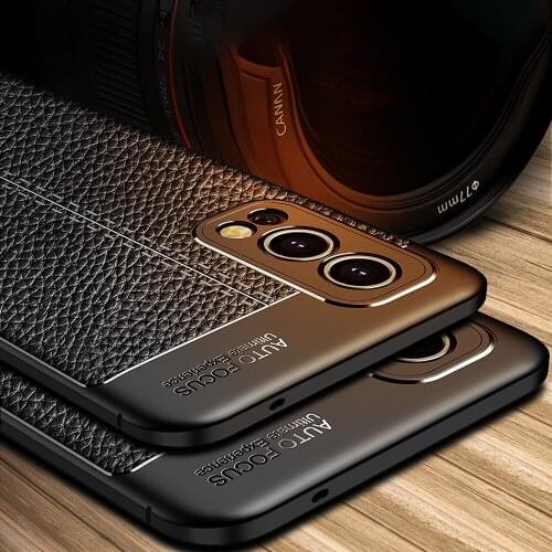 For Oneplus Nord 2 5G Case Leather Soft TPU Back Cover For Nord 2