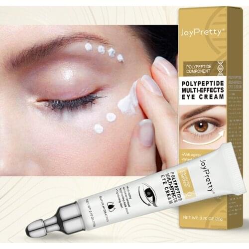 Anti Dark Circle Removal Eye Bag Wrinkle Cream Polypeptide Multi-Effects Eye Cream Lighten Fine Lines Moisturizing Eyes White