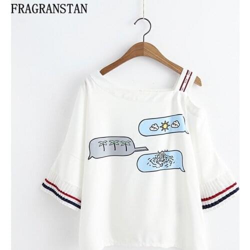 Women's Loose T-Shirts Lucky Pocket China