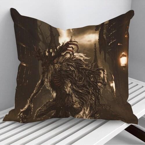 Abhorrent Beast Bloodborne Throw Pillows Cushion Cover On Sofa Home Decor 45*45cm 40*40cm Gift Pillowcase Cojines Dropshipping