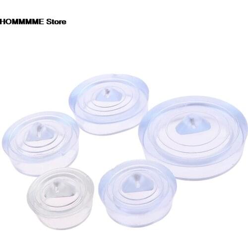 Silicone Floor Drain Plug Kitchen Bath Tub Sink Water Stopper Laundry Bathroom Sink Bathtub Drains NEW