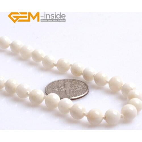 New Genuine South Sea Coral Round Beads Necklace Noble Style Natural Fine Jewelry Free Shipping For Women Party Christmas Gift