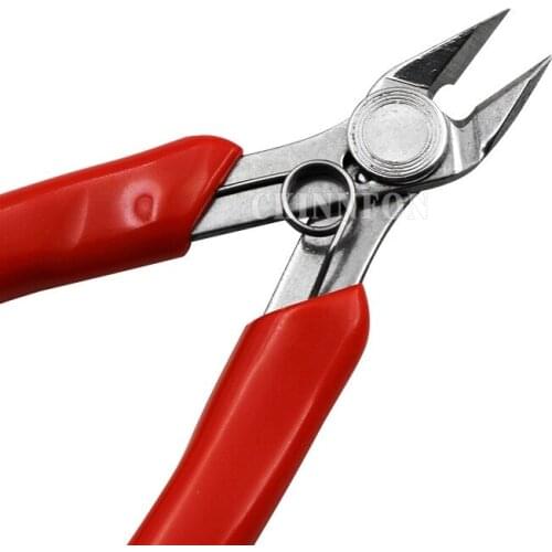 100pcs Electrical Wire Cable Cutters Cutting Side Snips Flush Pliers Nipper Hand Tools