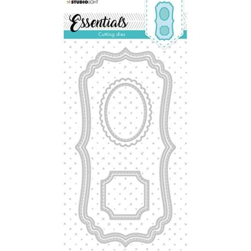 2021 AliliArts Metal Cutting Dies Slimline frame #1 diy Scrapbooking Photo Album Decorative Embossing PaperCard Crafts Die