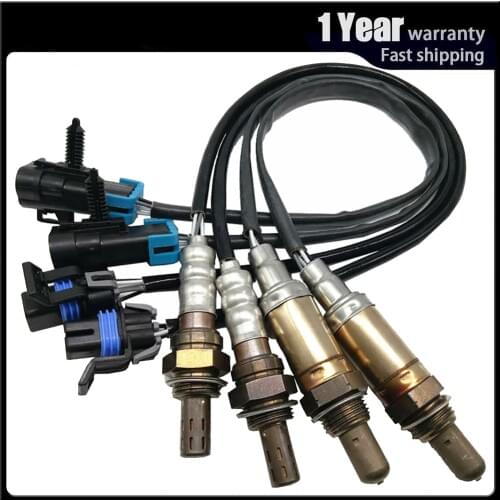 234-4112 234-4337 4pcs O2 Oxygen Sensor car accessories for Chevrolet Avalanche Silverado Suburban Tahoe GMC Sierra Yukon 2007