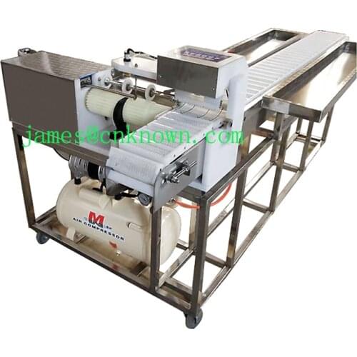 Automatic Satay chicken kebab meat skewer string machine for sale