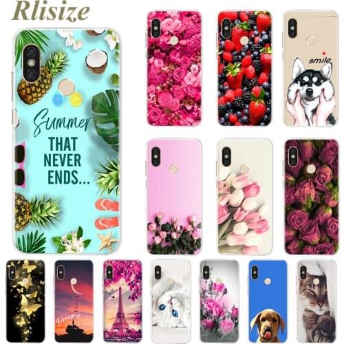 Phone Case for Xiaomi Redmi 6 Pro 6Pro Soft TPU Silicone Cover Cases for Xiaomi Redmi 6 Pro Fashion 3D Printing Nice Coque Shell
