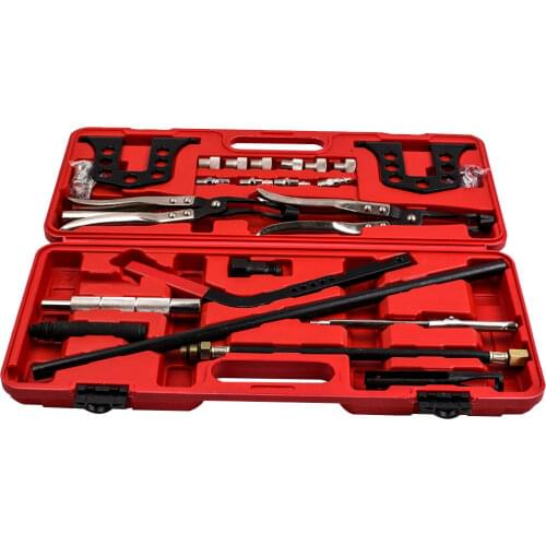 For Audi VW BMW Valve Spring Compressor Removal Installer Kit Pro Cylinder Head Service Set