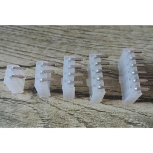 5559 4.2mm 1*2 1*3 1*4 1*5 1*6Pin female socket Curved needle for car computer power connectors