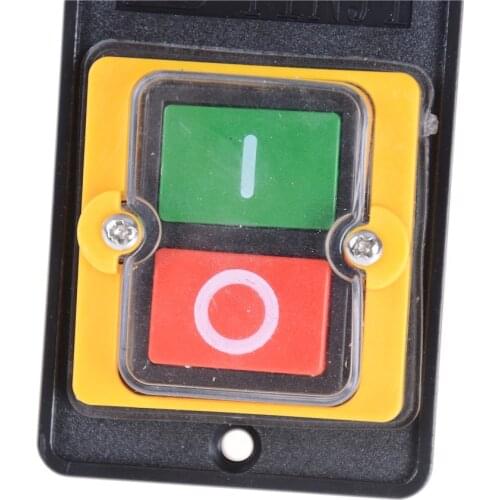 New Arrival 10A 380V KAO-5 WaterProof ON/OFF Push Button Machine Drill Switch Plastic Motor