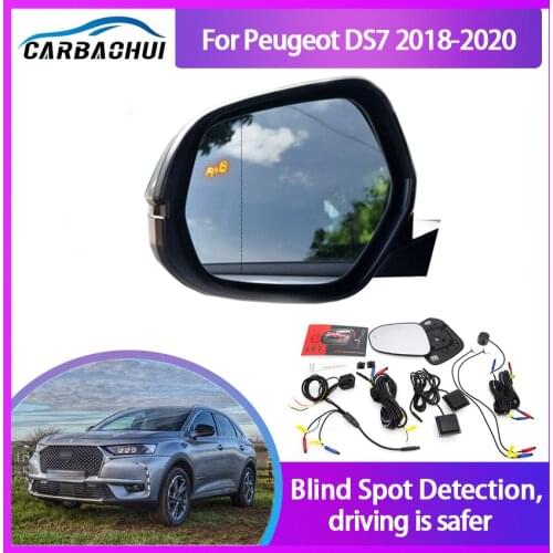 Millimeter Wave Radar Blind Spot Monitoring BSA BSD BSM for Peugeot DS7 2018-2020 Assist Driving Parallel Safety Change Assist