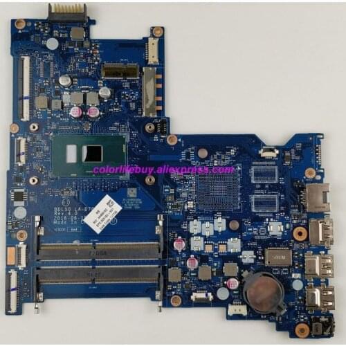 Genuine 909168-601 909168-001 BDL50 LA-D704P w i3-6006U CPU Laptop Motherboard for HP 15-ay542TU 15-be012TU 15-AY NoteBook PC