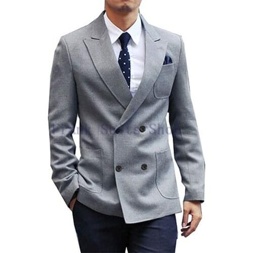 2021 New Fashion Spring and Autumn Casual Men Blazer Cotton Slim Fit Suit Blazer Masculino Male Jacket Blazer for Wedding