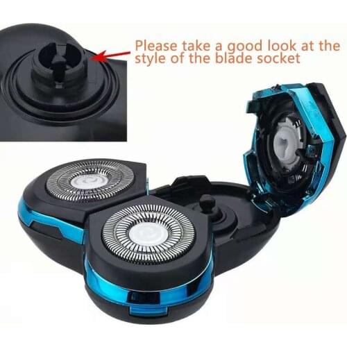 8.28 ZOZEN Full Set Shaver Replacement Bade Heads for Razor Spare Blade