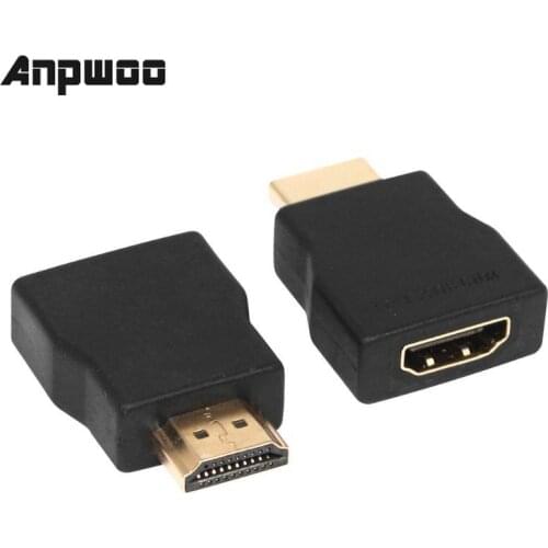 ANPWOO Mini Portable Surge Protector ESD Protection Hi Speed Surge Protector HDMI-compatible Connector Adapter