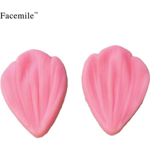 Facemile Decorating Supplies Petal Veiner Gumpaste Molds Cupcake Tools Color Pink 53019 Gift