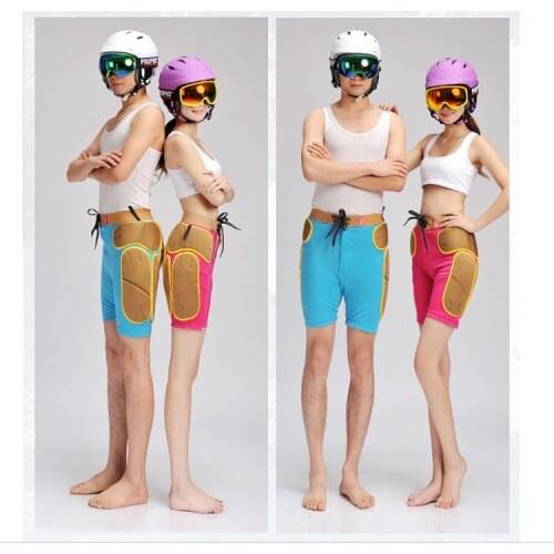Snow Protective Hip Pad Shorts+Protective Knee Pads Snowboarding Impact Protection Sets for Kids Adult Men Women #681