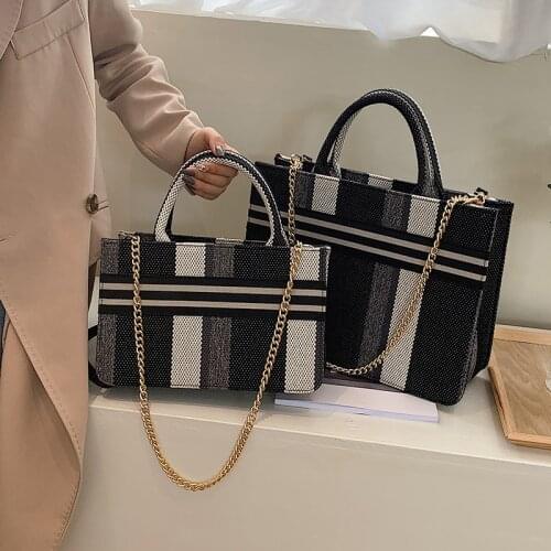 Fashion Women Canvas Handbags Tote Bags Large Capacity Crossbody Bags for Women High Quality Ladies Shoulder Messenger Bag New