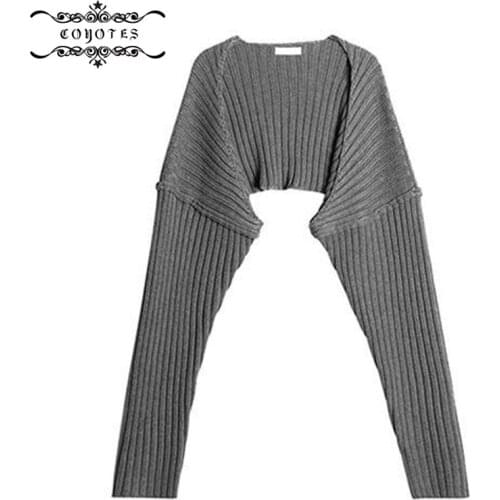 Sweaters Womens Crop-tops Batwing-sleeve Solid Knitted Cardigan Short Sweater Women Casual Loose Fashion Sexy Open-stitch