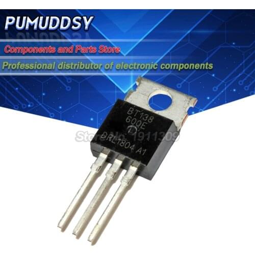 10PCS BT138-600E TO220 BT138-600 TO-220 BT138 new and IC