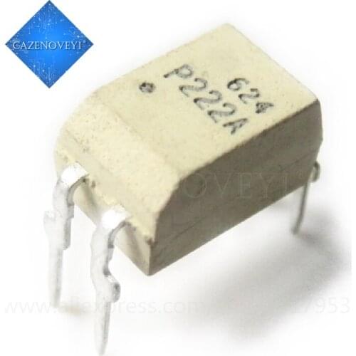 10pcs/lot TLP222A P222A DIP-4 Optocoupler Photoelectric coupling In Stock