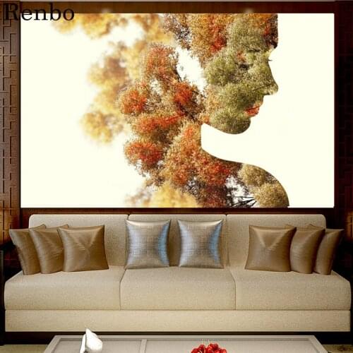 DIY Diamond Painting Abstract Art Woman Landscape Diamond Embroidery New square round Diamond Mosaic beads Cross Stitch kits