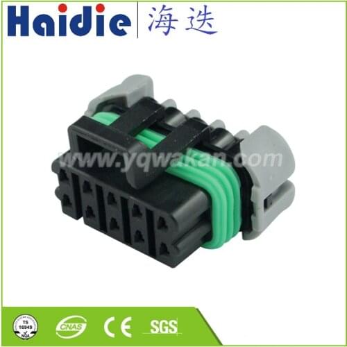 Free shipping 2sets delphi electric 10pin auto housing plug connector 12177081 12065425