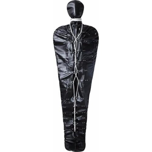 2020 Fetish Bondage Sex Toys Leather Clothing For Women Sex Bag Erotic Adult Games Flirt Sex Product For Couples