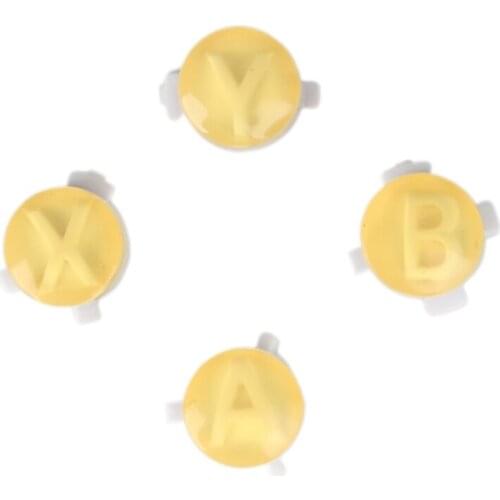 For X box One Controller ABXY Buttons Mod Kit For X BOX One Slim X box Elite Gamepads 10 Colors Transparent Repair Part M5TD