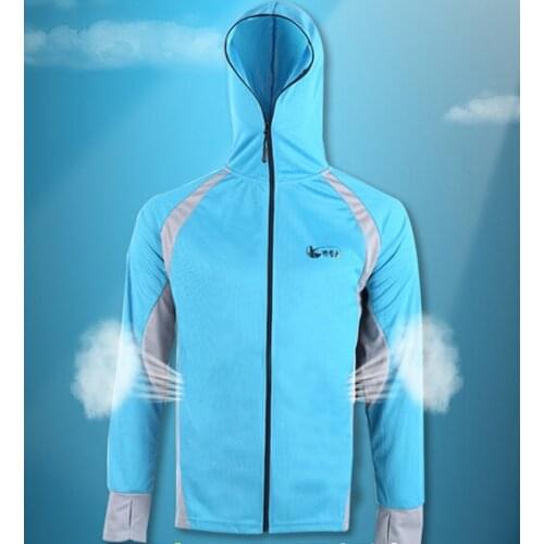 Summer M shirt Long sleeve Sun protection Mosquito clothing Quick-drying