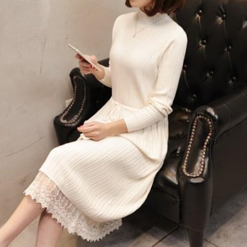MLUOLANC Fashionable Knitted Dresses