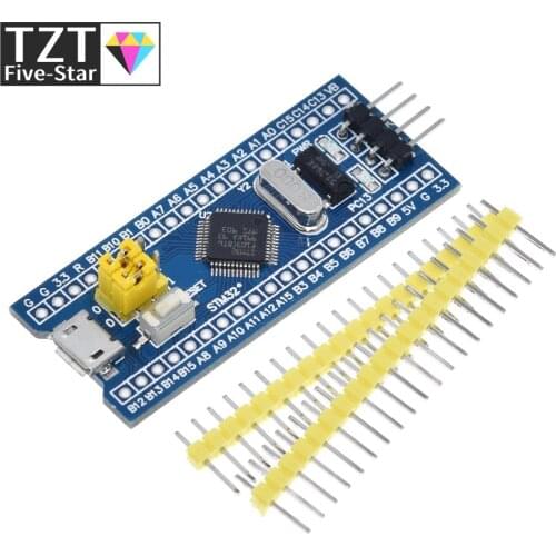 STM32F103C8T6 ARM STM32 Minimum System Development Board Module For Arduino DIY Kit + ST-Link V2 Mini STM8 Simulator Download