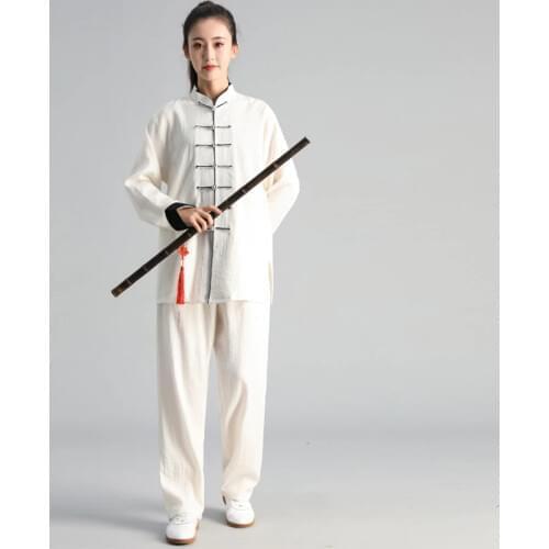 Autumn Winter Men Woman Tai Chi Exercise Clothing Suit Tai Chi Team Martial Arts Competition Suit Chinese Traditional Clothing