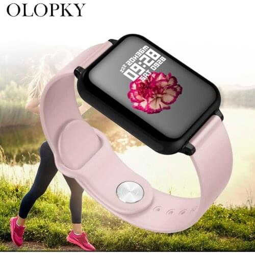 Часы с измерением пульса OLOPKY China At AliExpress