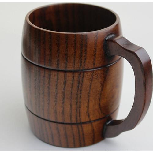 Natural Wood Rustic Beer Mug Wooden Beer Mugs Handmade Mug Coffee Cup Wedding Party Groomsmen Gift