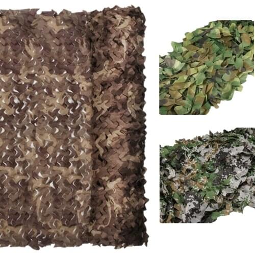 3X3M Military Camouflage Net Hunting Netting Military Net Car Army Net Mesh Cover Tent Hunting Sun Shelter Camping Awning