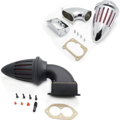 Aftermarket free shipping motorcycle parts Bullet Air Cleaner Filter For 2002-2009 Kawasaki Vulcan 1500 1600 Mean Streak Chromed