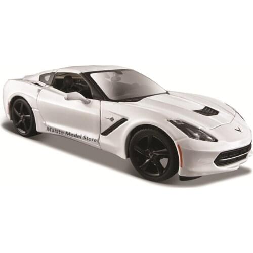 Maisto 1:24 2014 Chevrolet Stingray coupe Highly-detailed die-cast precision model car Model collection gift