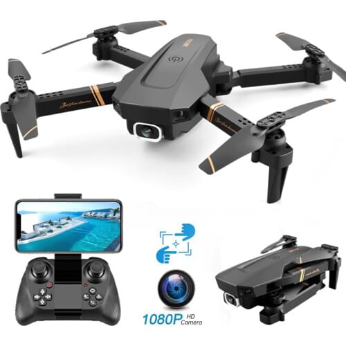 WIFI FPV Drone With Camera 4K/1080P HD Wide Angle Mini Drone Foldable Quadrotor Altitude Hold Dual Camera Rc Helicopter Toy