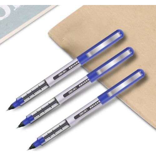 3 Pieces Of Many Direct Liquid Ballpoint Pens Tungsten Carbide Student Writing Smooth 0.5 Mm Gel Pen Exam Signature Pen