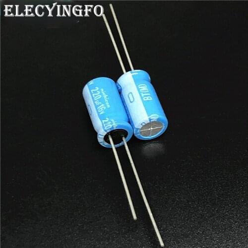 5pcs/50pcs 220uF 16V220uf NICHICON BT Series 8x16mm High reliable 16V220uF Aluminum Electrolytic capacitor