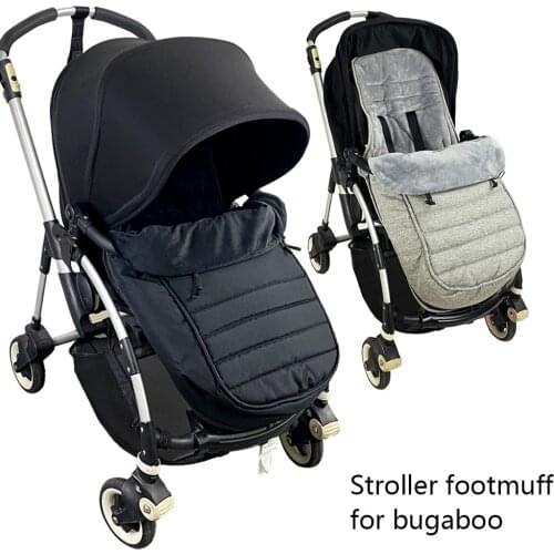 Baby Stroller Warm Footmuff Windproof Sleepsack For Bugaboo Bee5 Bee3 Baby Stroller Accessories Winter Sleeping Bag