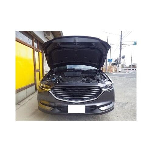 For Mazda CX-8 KG2P Front Bonnet Hood Modify Gas Struts Carbon Fiber Spring Damper Lift Support Absorber