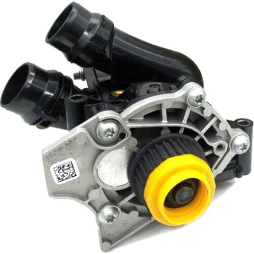 For VW Passat Golf GTI Tiguan Jetta Engine 1.8T 2.0T Water Pump Thermostat Assembly Aluminum Housing