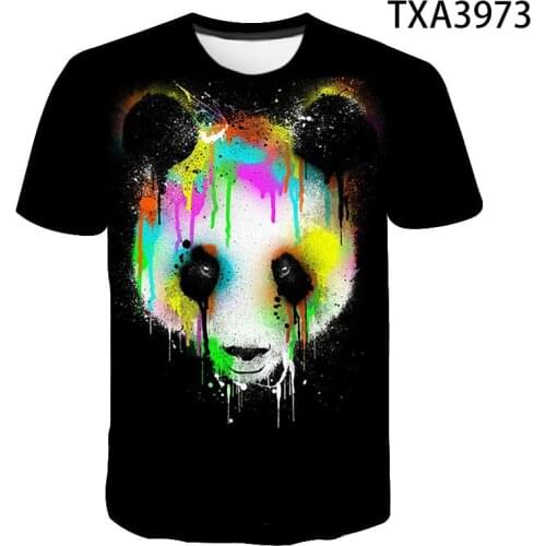 New Animal 3D T Shirts Casual Men Women Children Fashion Short Sleeve Streetwear Boy Girl Kids Printed T-shirt Cool Tops Tee