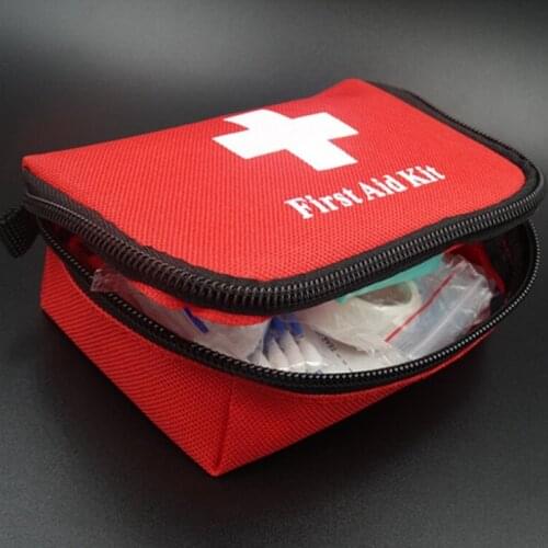 Hot Sale 11pcs/set Emergency Survival Bag Mini First Aid Kit Sport Travel Kits Home Bag Outdoor Car First Aid Bag