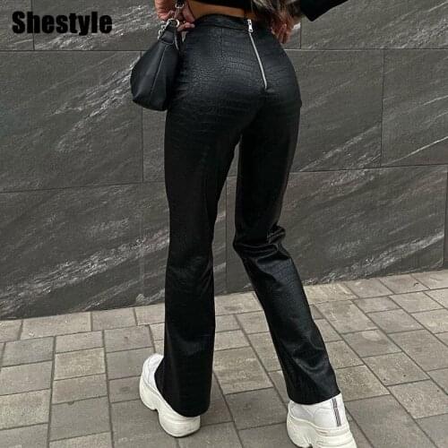 Женские брюки с высокой талией Grosfairy China At AliExpress