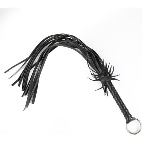 70cm Leather Whip SM Flog Butt Sex Whip Spanking BDSM Bondage Paddle Slave Flogger Sex Toys For Couple Adult Games Role Player