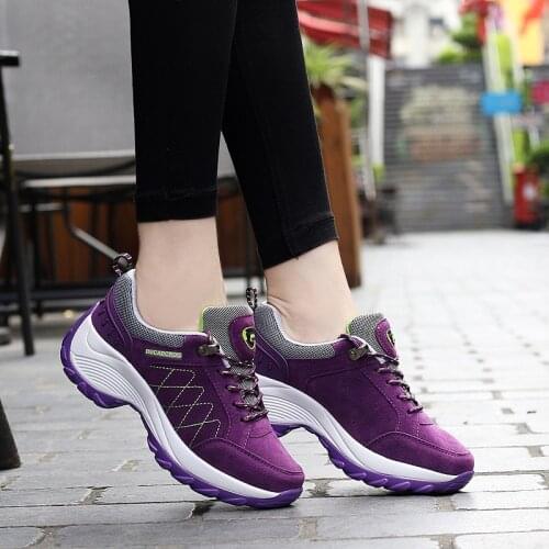 Women Shoes Sneakers Women Running Shoes Comfortable Breathable Massage Platform Sneakers Women Sports Shoes Chaussures Femme